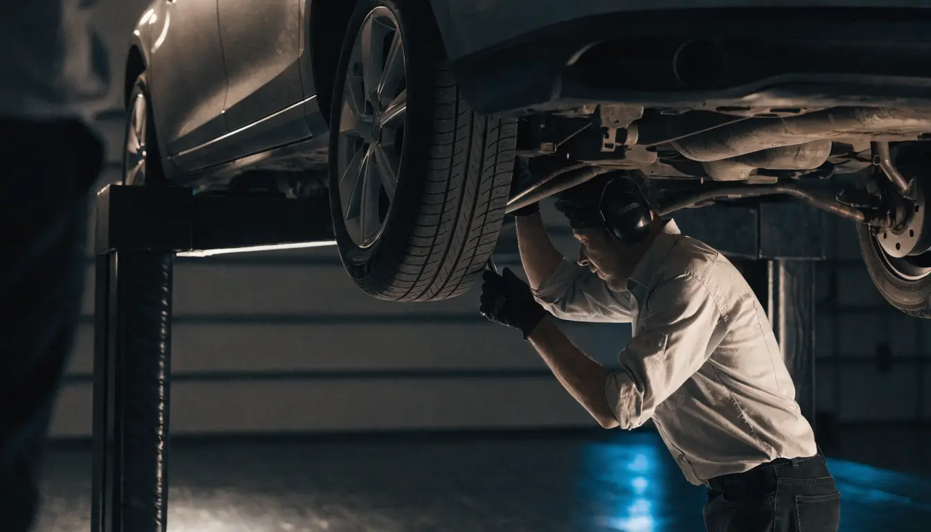 Roadworthy inspection on hoist